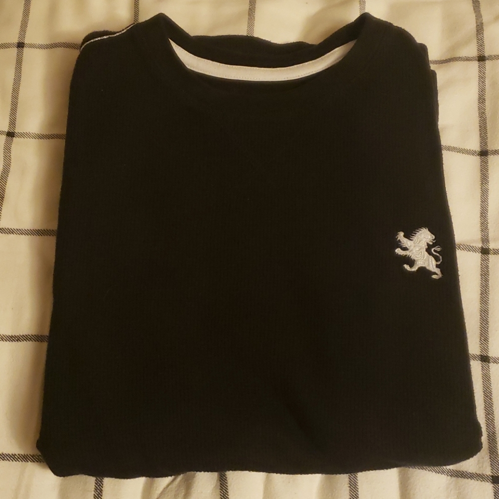 Men's Black Long Sleeved Express Shirt